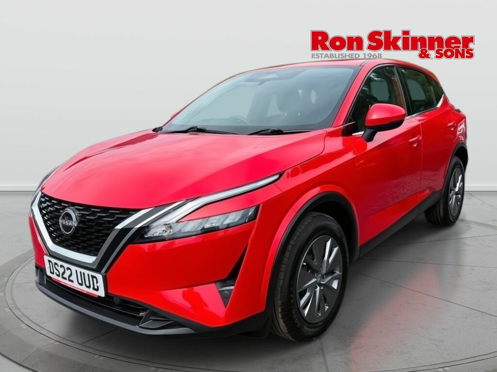 Nissan Qashqai 1.3 Dig-t Mhev Visia Suv Hybrid DS22UUD Red #2