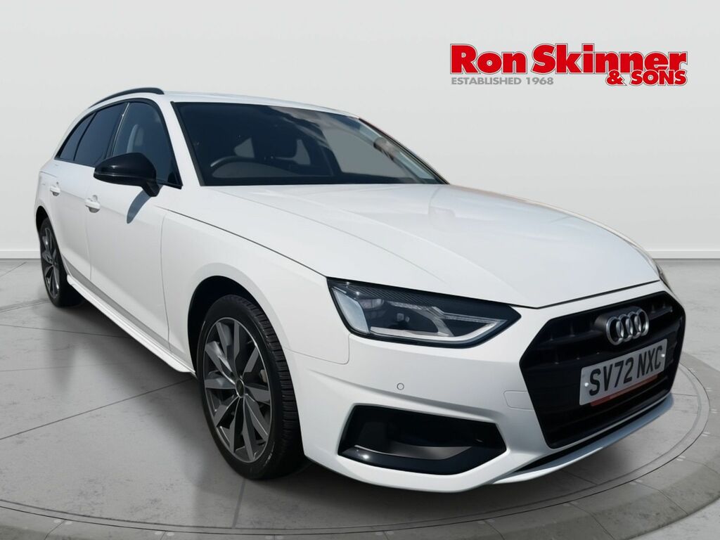 Audi A4 Avant 2.0 Tfsi 35 Sport Edition Estate S Tron White