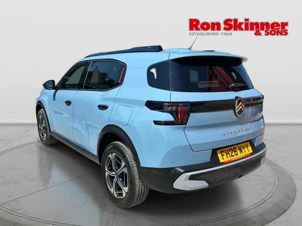Citroen C3 Aircross 1.2 Turbo Plus Suv Euro 6 Ss FH26MYY Blue #3