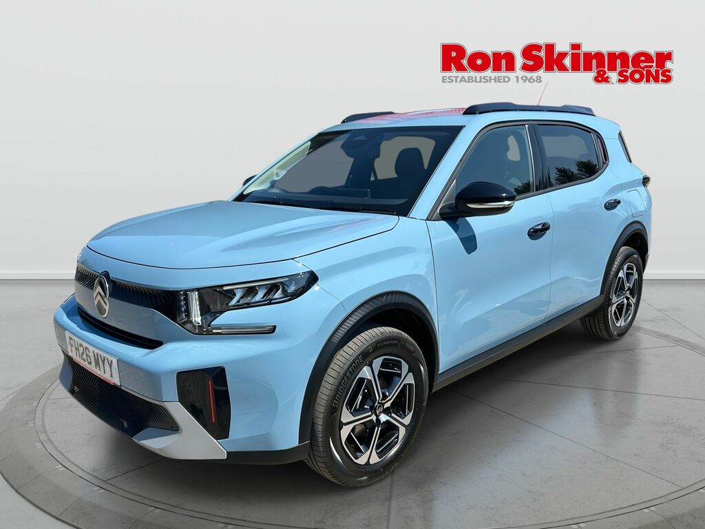 Citroen C3 Aircross 1.2 Turbo Plus Suv Euro 6 Ss FH26MYY Blue #2