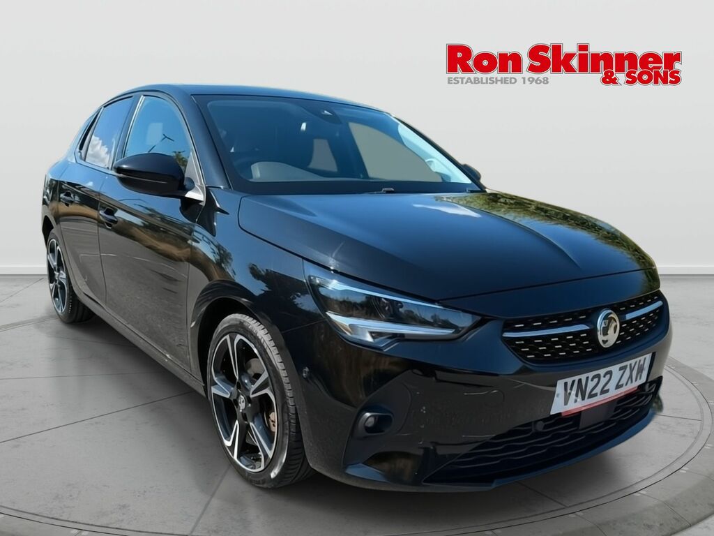 Vauxhall Corsa 1.2 Turbo Elite Edition Hatchback Manua Black