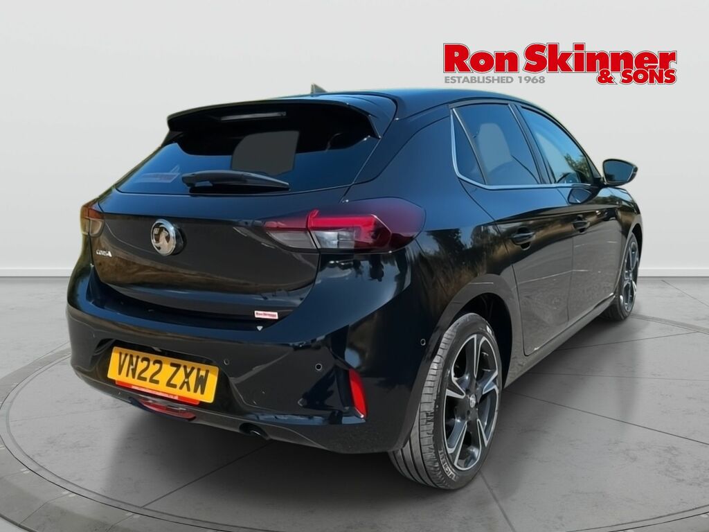 Vauxhall Corsa 1.2 Turbo Elite Edition Hatchback Manua VN22ZXW Black #4
