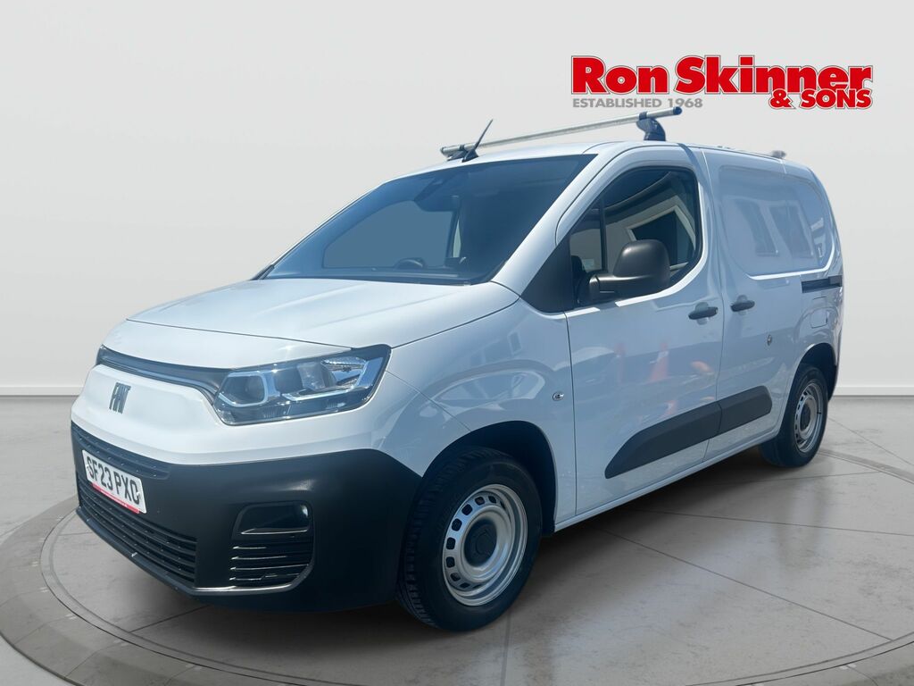 Fiat Doblo 1.5 Bluehdi 650Kg Panel Van Swb White #2