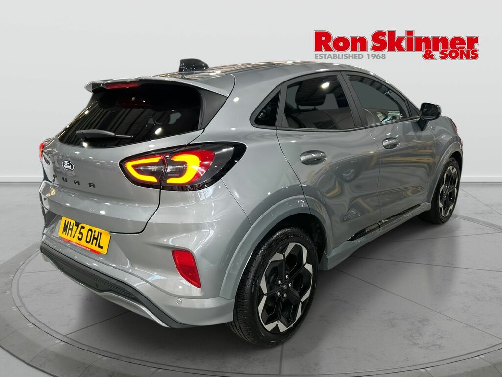 Ford Puma 1.0T Ecoboost Mhev St-line X Suv Hybrid MH75OHL Silver #4