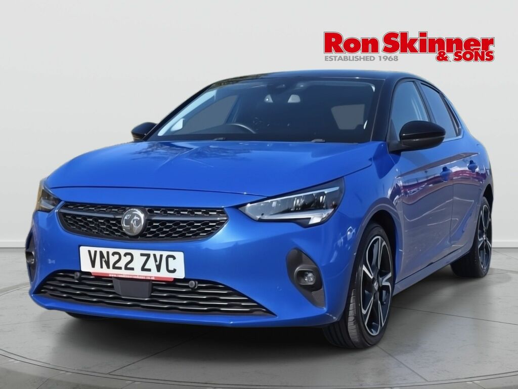 Vauxhall Corsa 1.2 Turbo Elite Edition Hatchback Manua VN22ZVC Blue #3