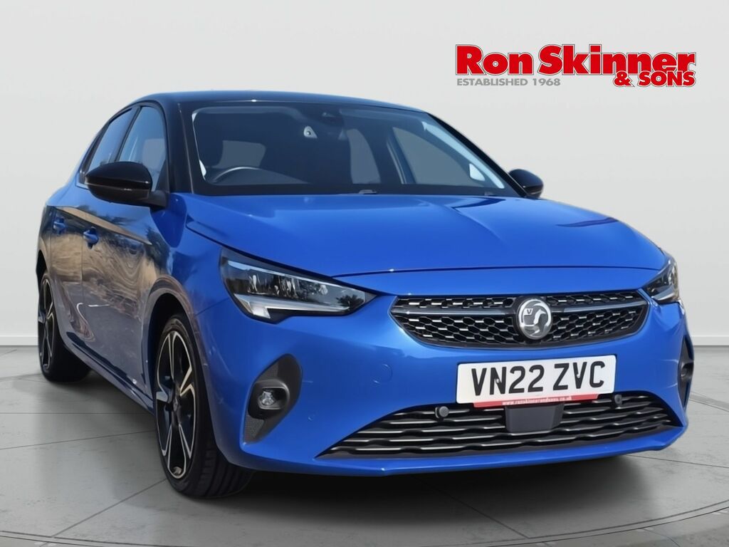 Vauxhall Corsa 1.2 Turbo Elite Edition Hatchback Manua Blue