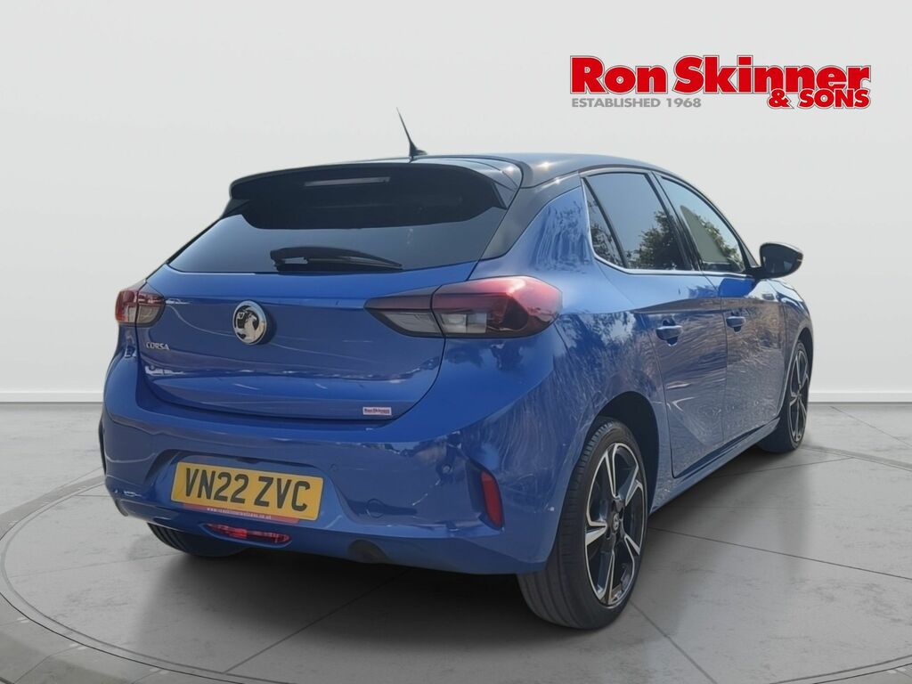Vauxhall Corsa 1.2 Turbo Elite Edition Hatchback Manua VN22ZVC Blue #5