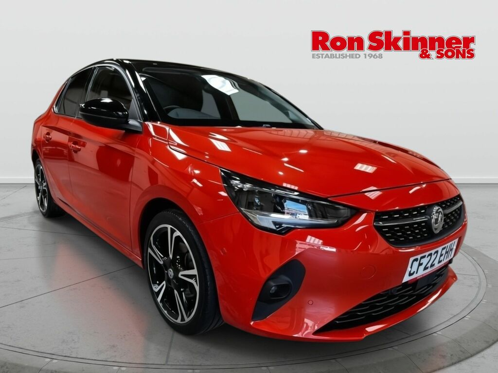 Vauxhall Corsa 1.2 Turbo Elite Edition Hatchback Manua Orange