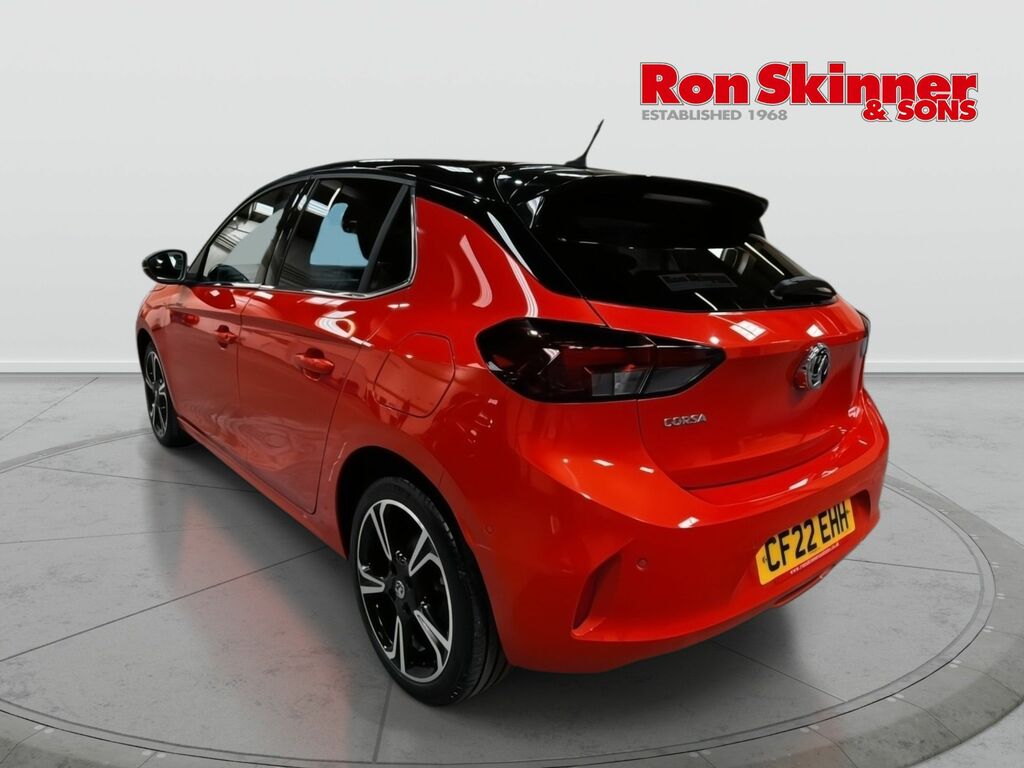 Vauxhall Corsa 1.2 Turbo Elite Edition Hatchback Manua CF22EHH Orange #3