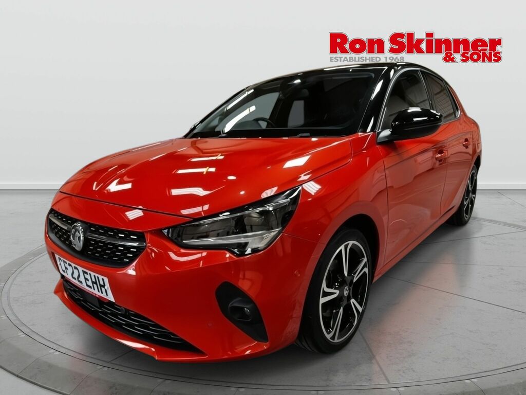 Vauxhall Corsa 1.2 Turbo Elite Edition Hatchback Manua CF22EHH Orange #2