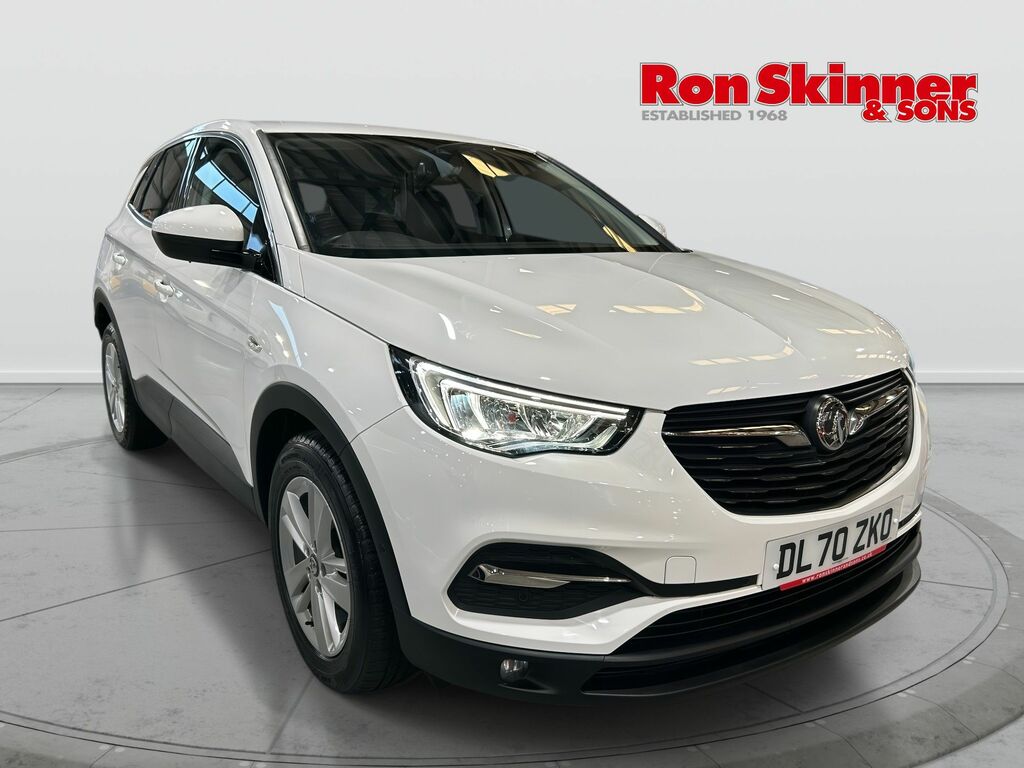 Vauxhall Grandland X 1.5 Turbo D Business Edition Nav Suv Ma White #2