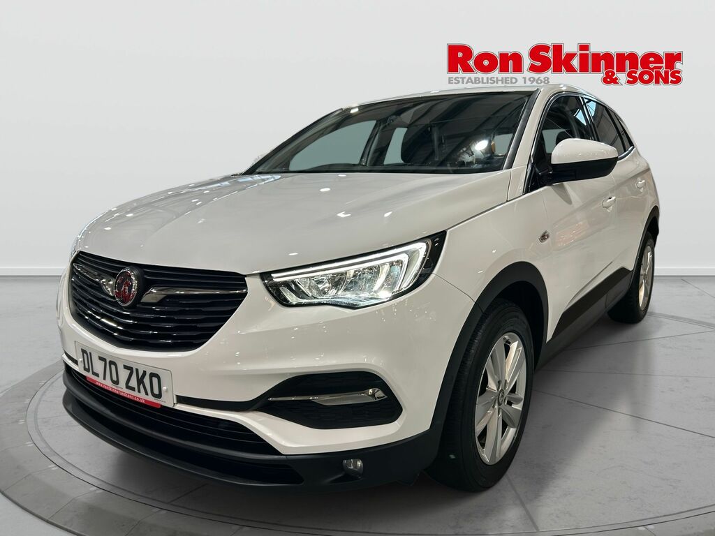 Vauxhall Grandland X 1.5 Turbo D Business Edition Nav Suv Ma White