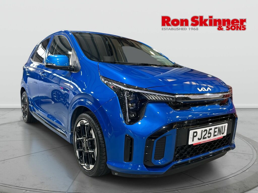 Kia Picanto 1.0 Gt-line Hatchback Amt Euro 6 Ss Blue