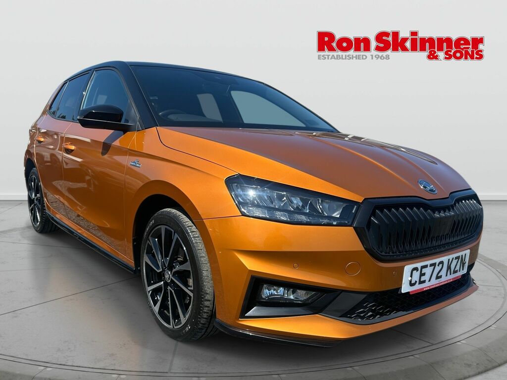 Skoda Fabia 1.5 Tsi Monte Carlo Hatchback Dsg Euro Orange