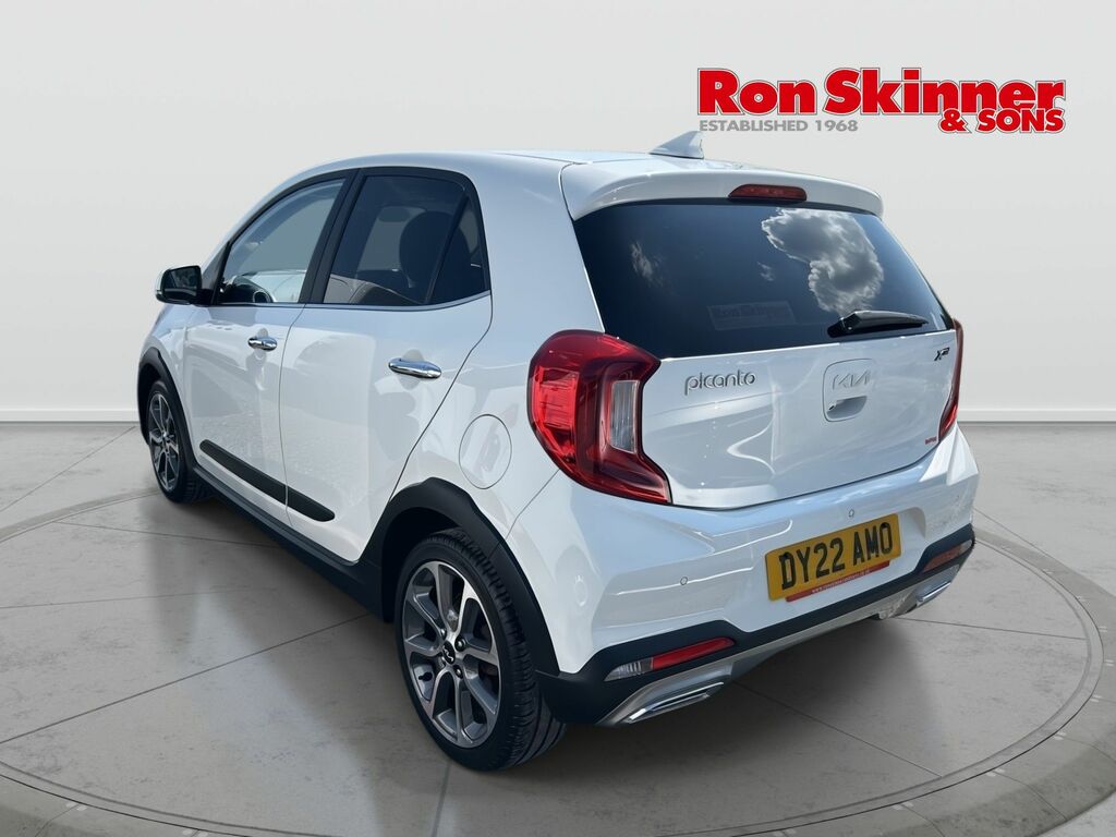 Kia Picanto 1.0 Dpi X-line S Hatchback Euro DY22AMO White #3