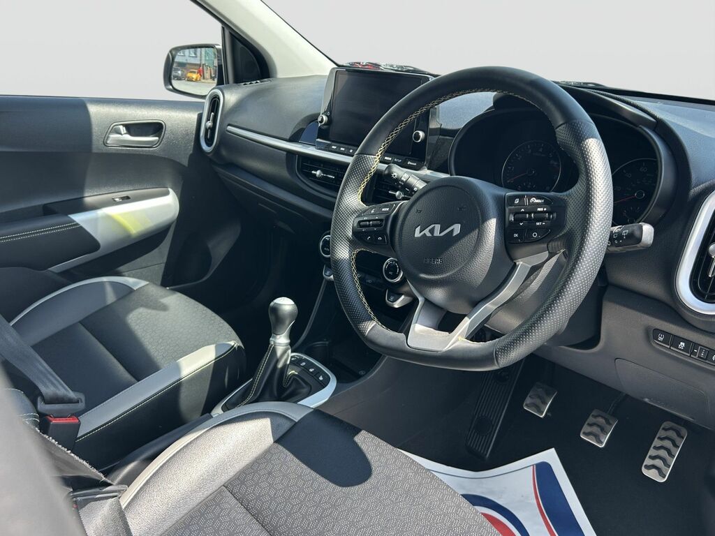 Kia Picanto 1.0 Dpi X-line S Hatchback Euro DY22AMO White #6