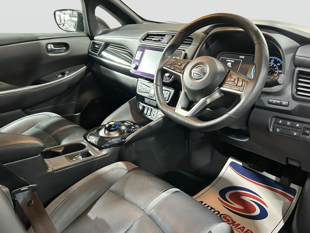 Nissan Leaf 40Kwh Tekna Hatchback 150 Ps DN71XVU Grey #6