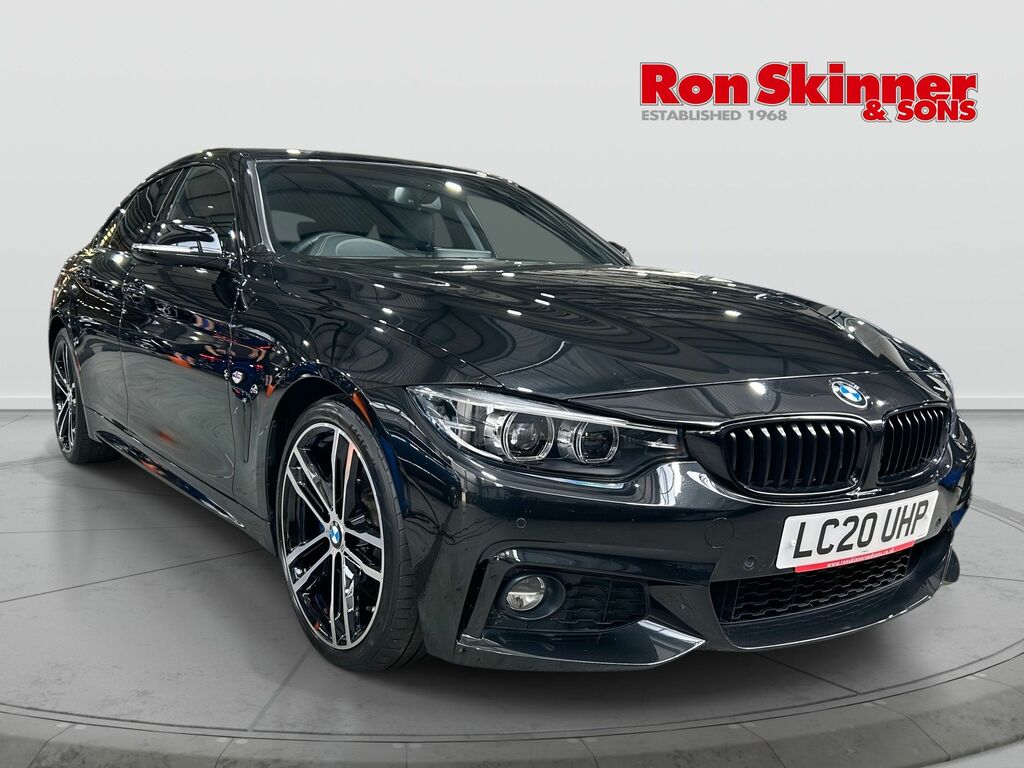 BMW 4 Series Gran Coupe 2.0 420I Gpf M Sport Hatchback Eur Black