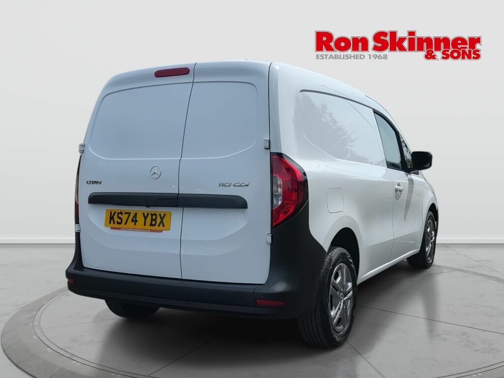 Mercedes-Benz CITAN 1.5 110 Cdi Pro Panel Van L1 Euro KS74YBX White #4