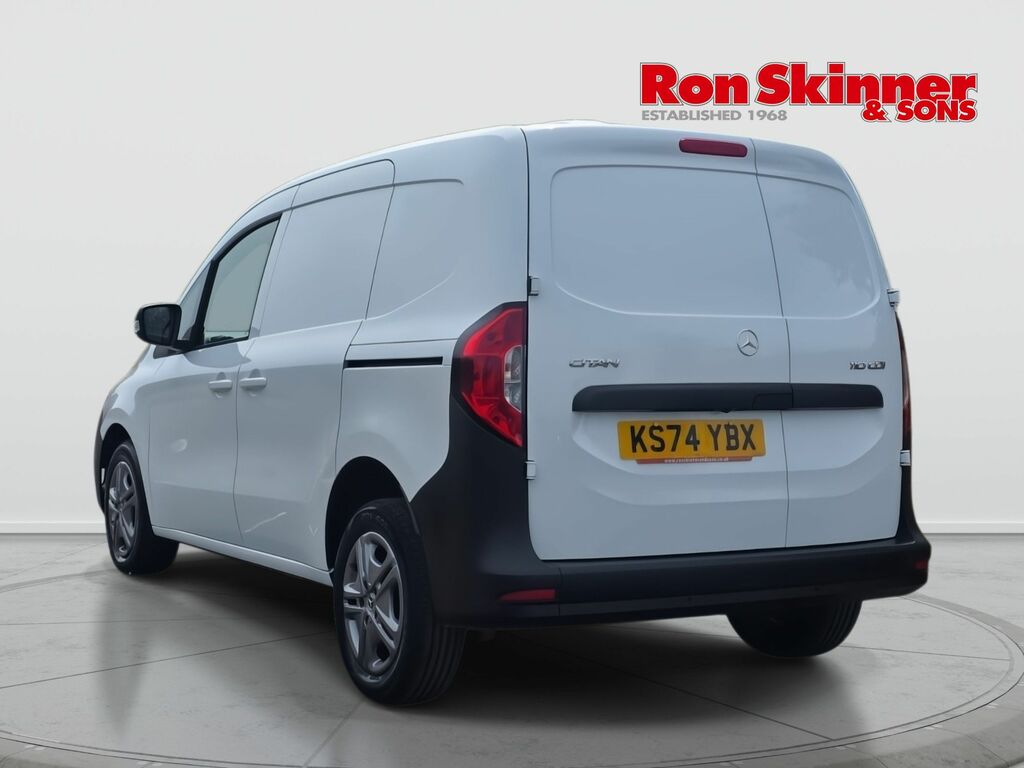 Mercedes-Benz CITAN 1.5 110 Cdi Pro Panel Van L1 Euro KS74YBX White #3
