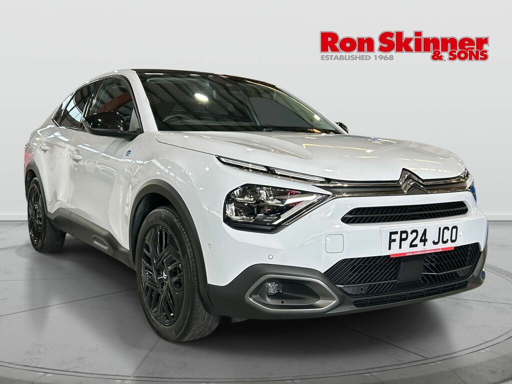 Citroen e-C4 54Kwh E-series Fastback 11Kw Ch White