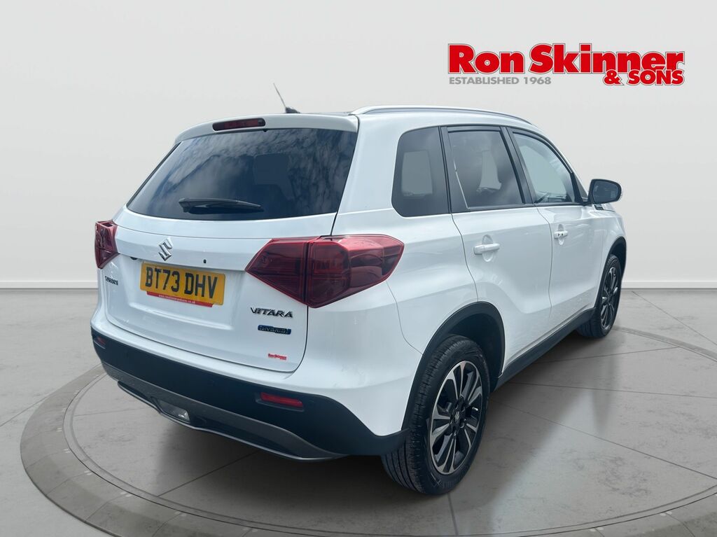 Suzuki Vitara 1.5 Sz5 Suv Hybrid Ags Euro 6 Ss BT73DHV White #4