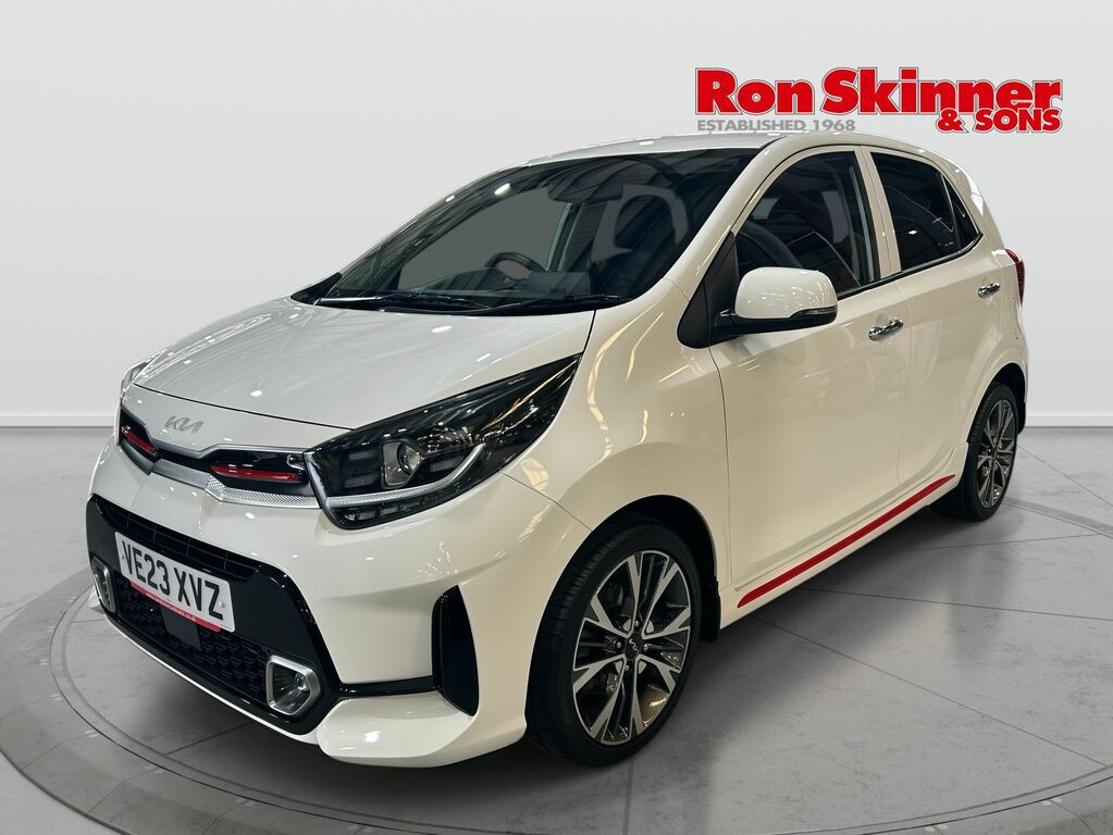 Kia Picanto 1.0 T-gdi Gt-line S Hatchback Eu VE23XVZ White #2