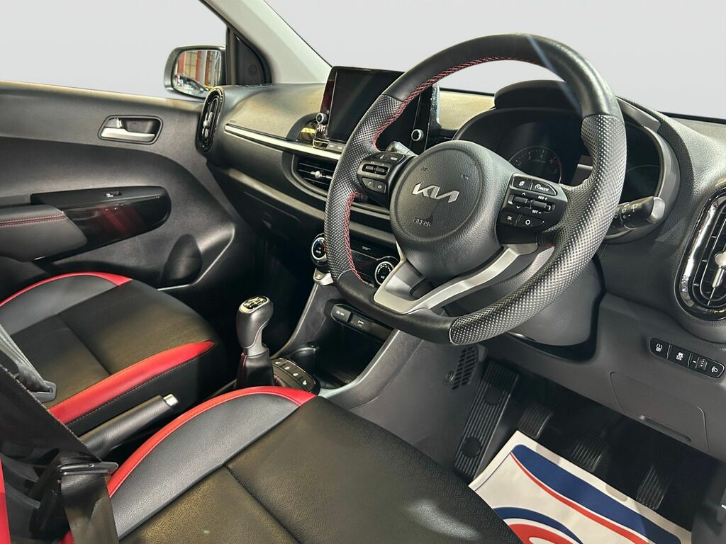 Kia Picanto 1.0 T-gdi Gt-line S Hatchback Eu VE23XVZ White #6