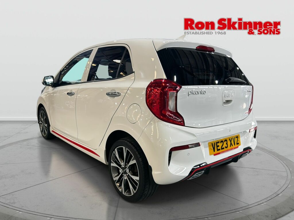 Kia Picanto 1.0 T-gdi Gt-line S Hatchback Eu VE23XVZ White #3