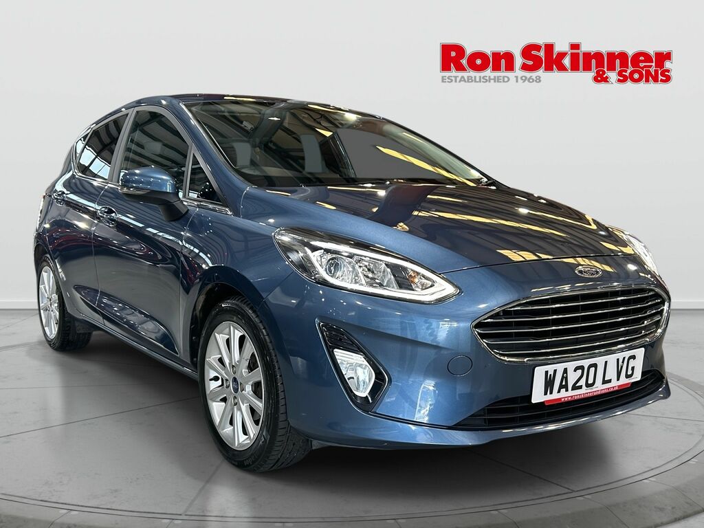 Ford Fiesta 1.0T Ecoboost Titanium Hatchback Blue