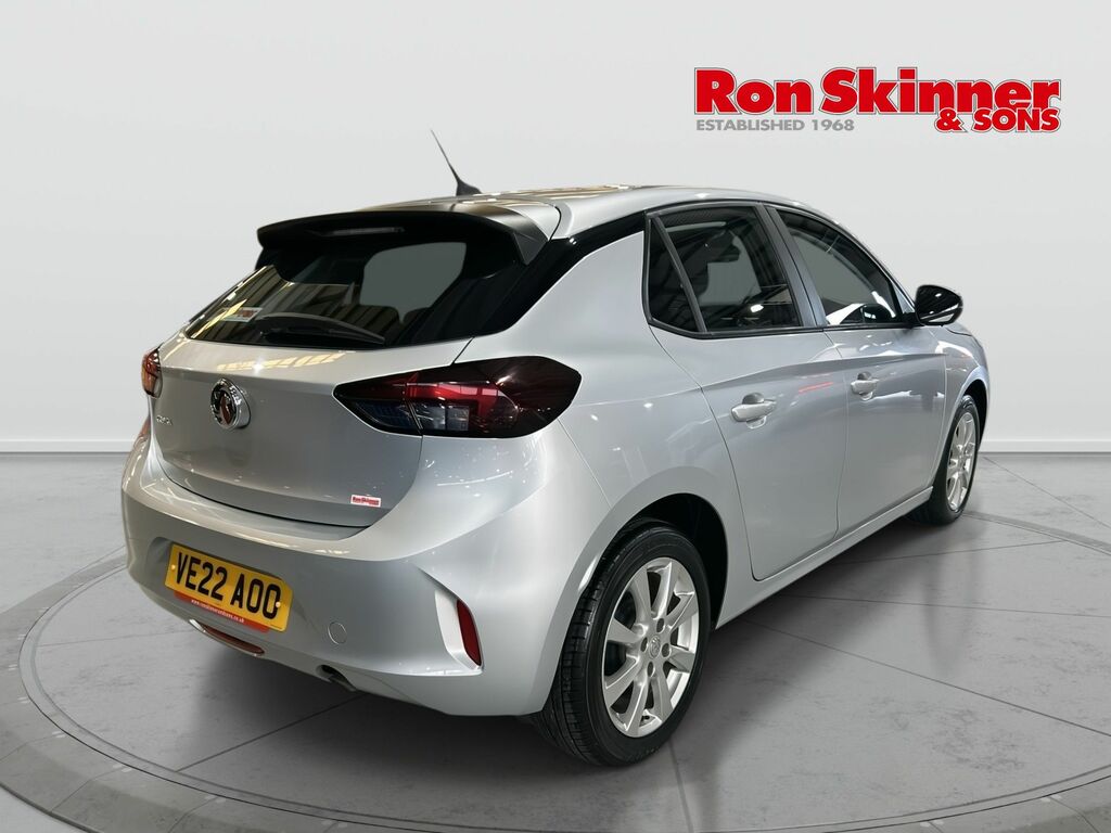 Vauxhall Corsa 1.2 Se Edition Hatchback Euro 6 VE22AOO Silver #4