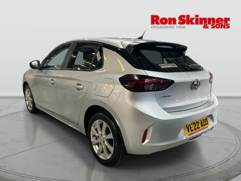 Vauxhall Corsa 1.2 Se Edition Hatchback Euro 6 VE22AOO Silver #3