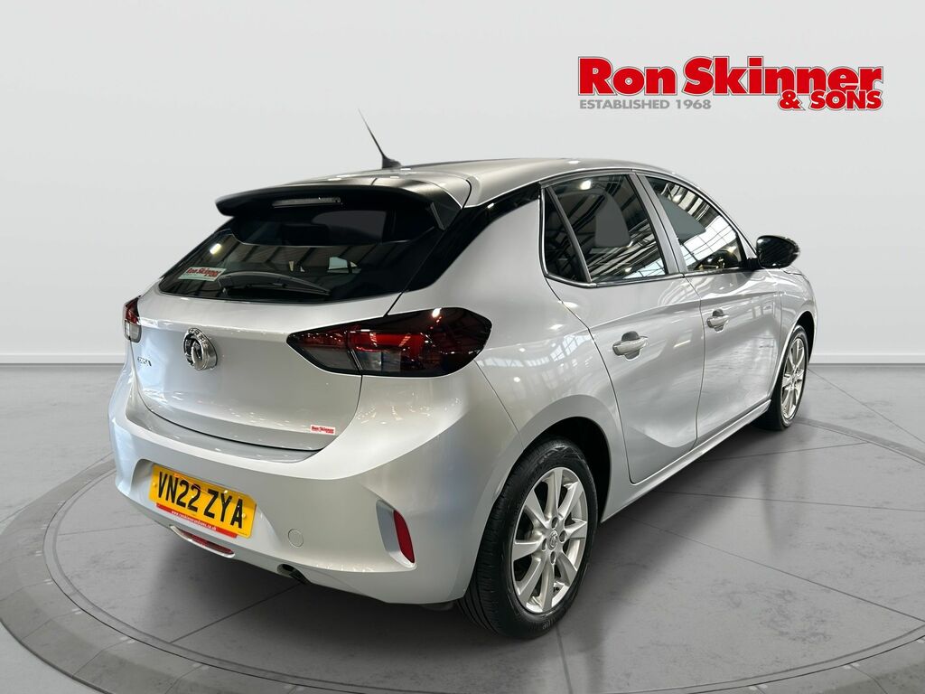 Vauxhall Corsa 1.2 Se Edition Hatchback Euro 6 VN22ZYA Silver #4