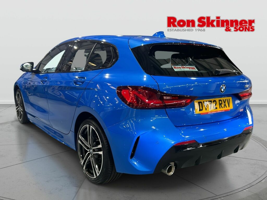 BMW 1 Series 1.5 118I M Sport Lcp Hatchback Blue #3