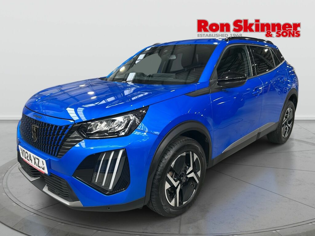 Peugeot 2008 1.2 Puretech Allure Suv Euro 6 VO24XZJ Blue #2
