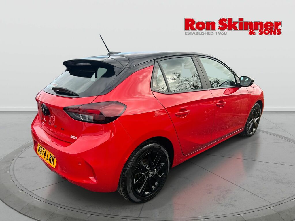 Vauxhall Corsa 1.2 Turbo Yes Hatchback Euro 6 WD74LKK Red #4