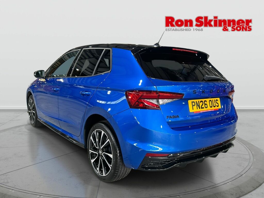 Skoda Fabia 1.0 Tsi Monte Carlo Edition Hatchback D PN26OUS Blue #3