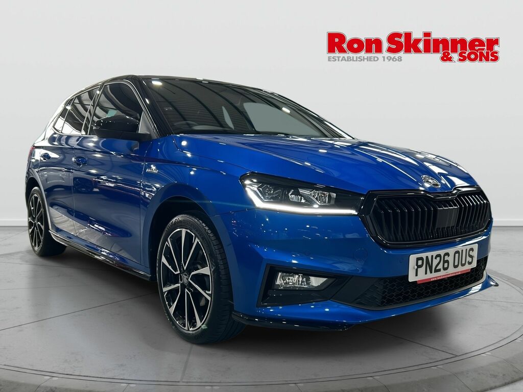 Skoda Fabia 1.0 Tsi Monte Carlo Edition Hatchback D Blue