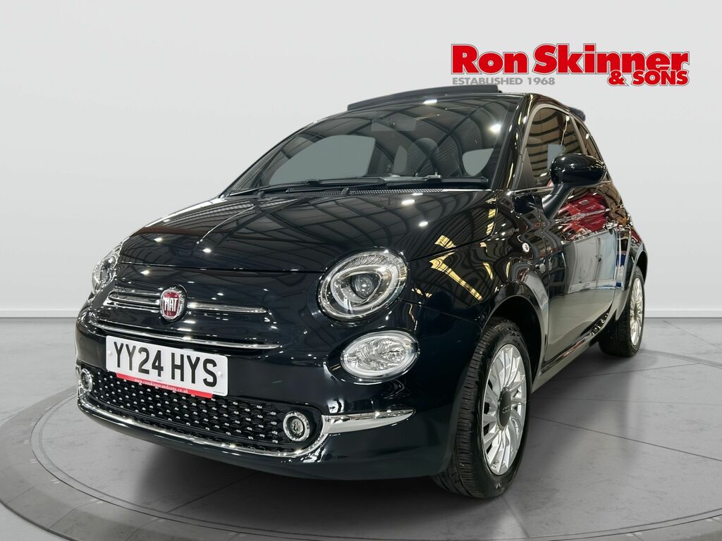 Fiat 500C 500 Mhev White #2