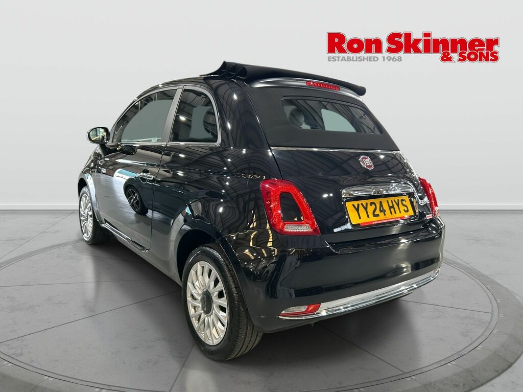 Fiat 500C 500 Mhev White #3