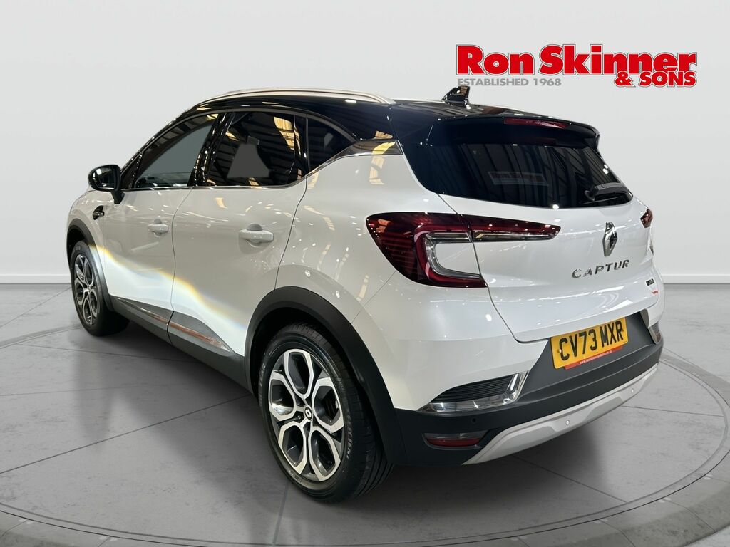 Renault Captur 1.6 E-tech Techno Suv Hybrid Euro CV73MXR White #3