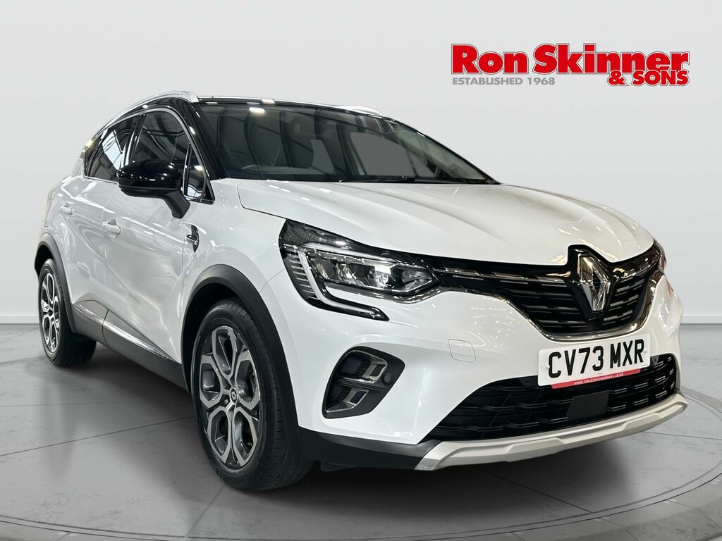 Renault Captur 1.6 E-tech Techno Suv Hybrid Euro White