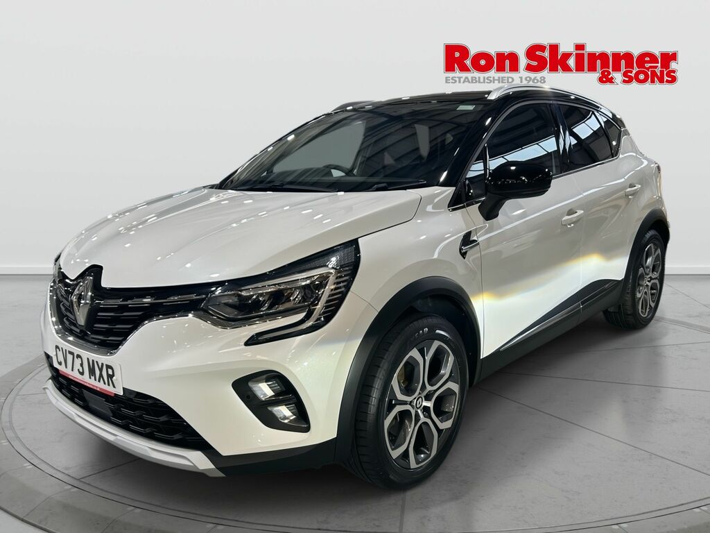 Renault Captur 1.6 E-tech Techno Suv Hybrid Euro CV73MXR White #2