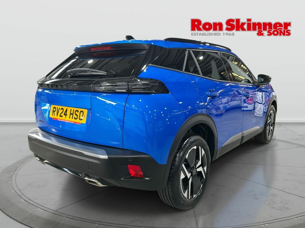 Peugeot 2008 1.2 Puretech Allure Suv Euro 6 RV24HSO Blue #4