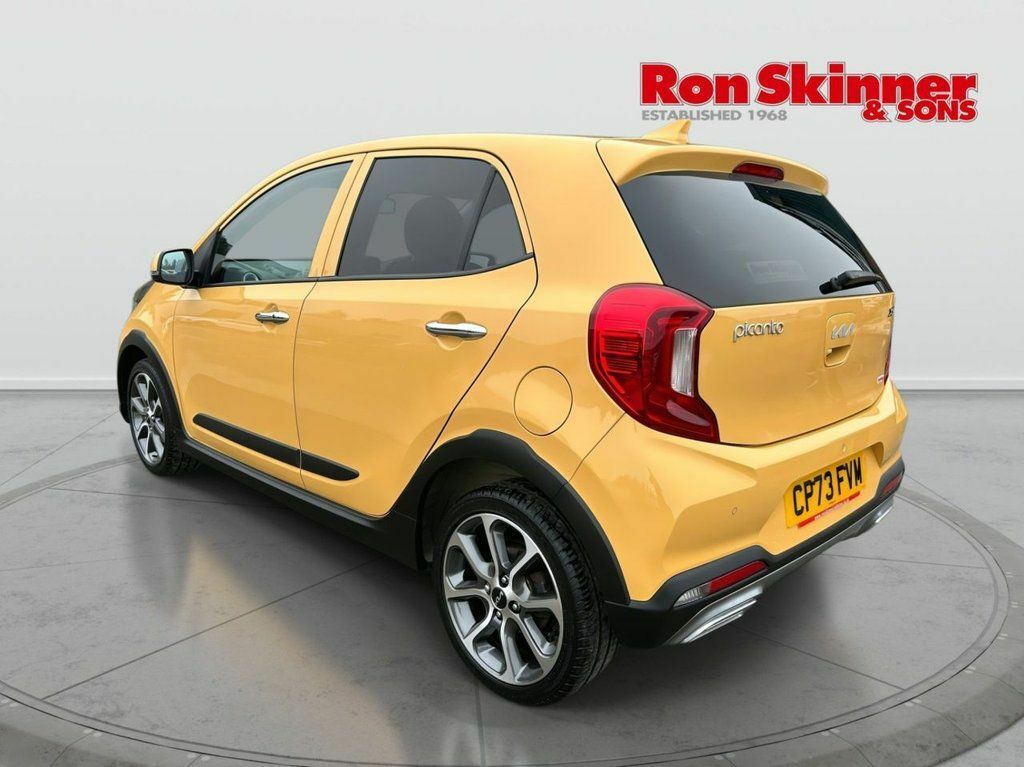 Kia Picanto 1.0 Dpi X-line S Hatchback Amt Euro 6 CP73FVM Yellow #3