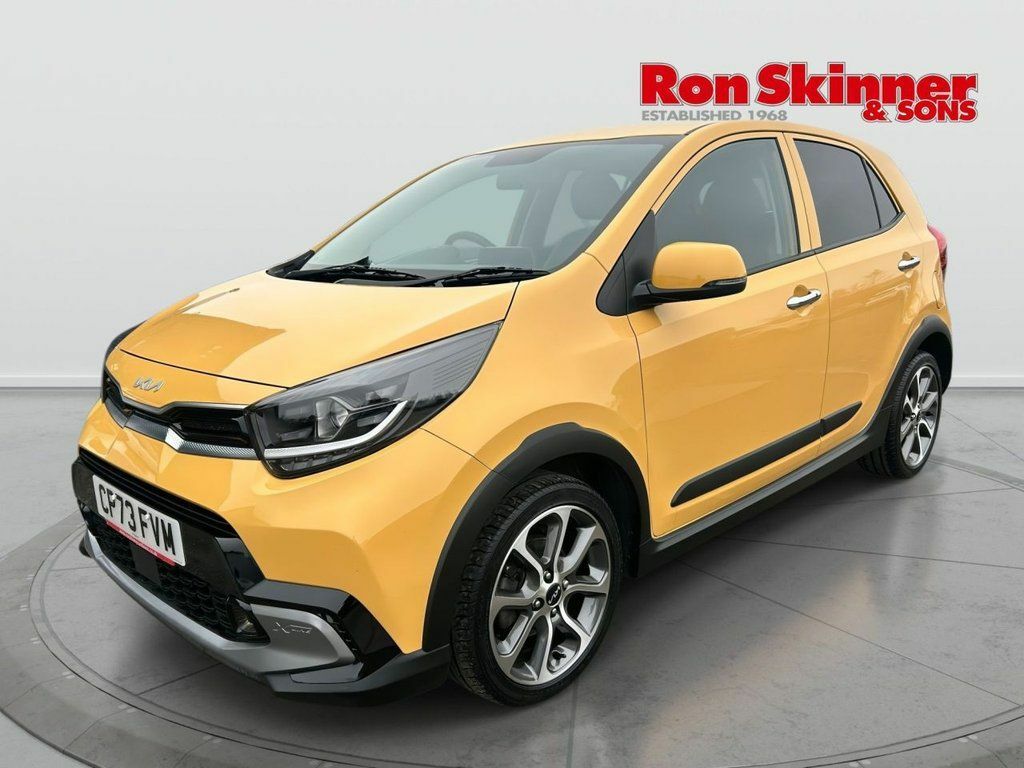 Kia Picanto 1.0 Dpi X-line S Hatchback Amt Euro 6 CP73FVM Yellow #2