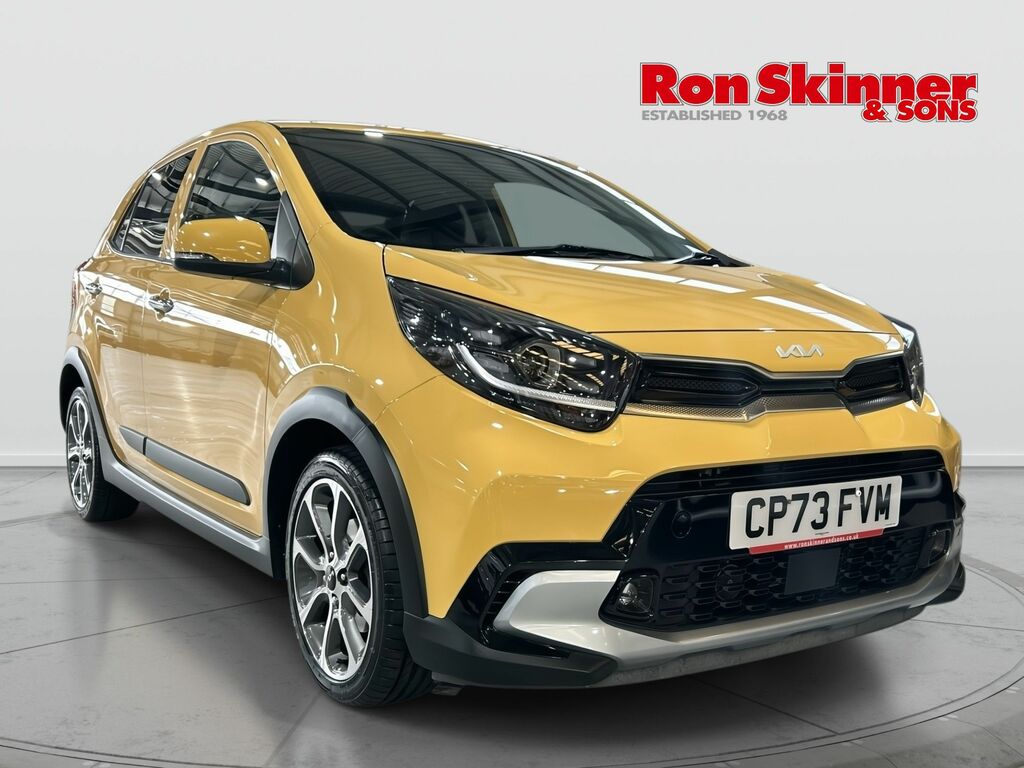 Kia Picanto 1.0 Dpi X-line S Hatchback Amt Euro 6 CP73FVM Yellow