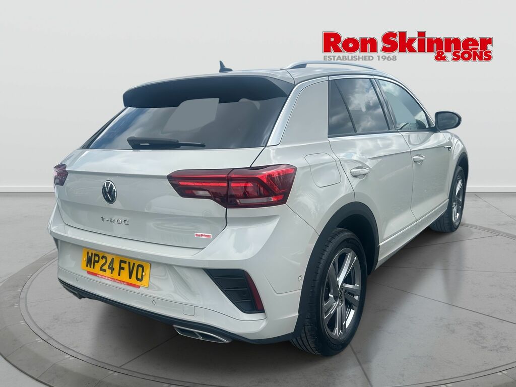 Volkswagen T-Roc 1.5 Tsi R-line Suv Euro 6 Ss WP24FVO Grey #4