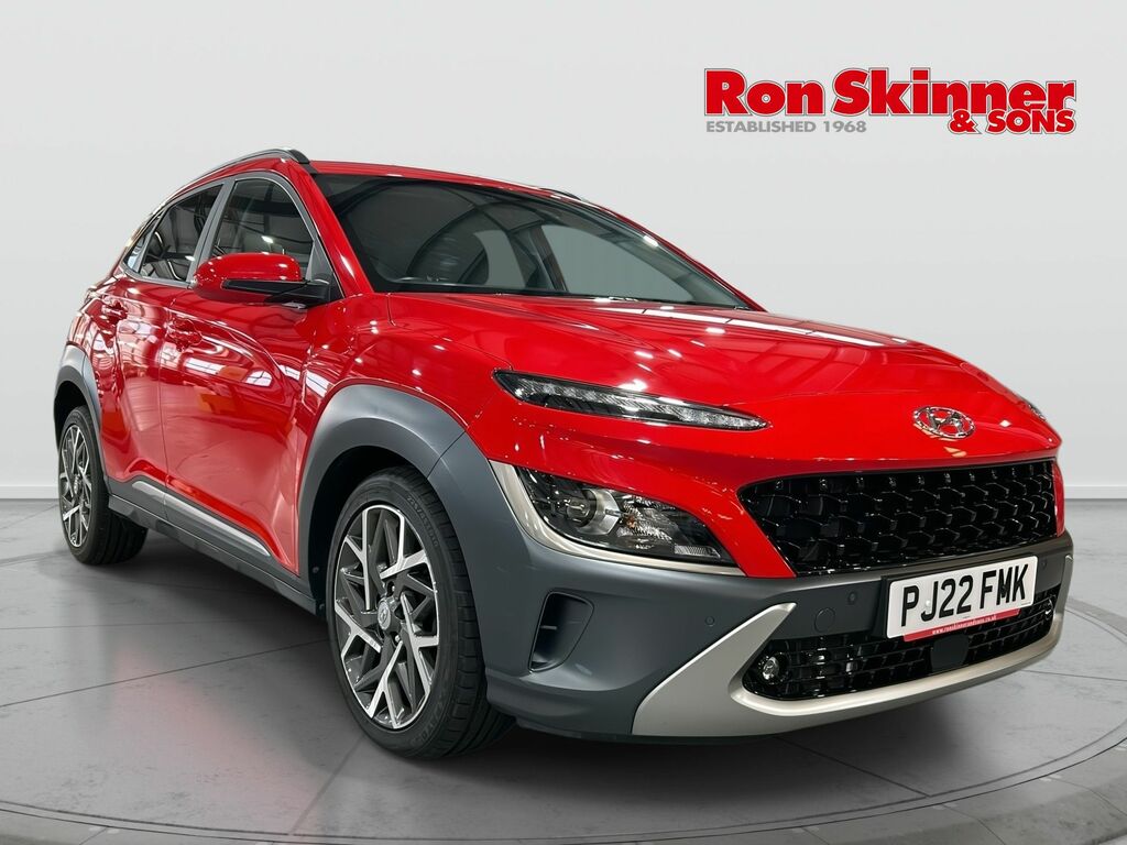 Hyundai Kona 1.6 H-gdi Premium Suv Hybrid Dct Euro 6 Red