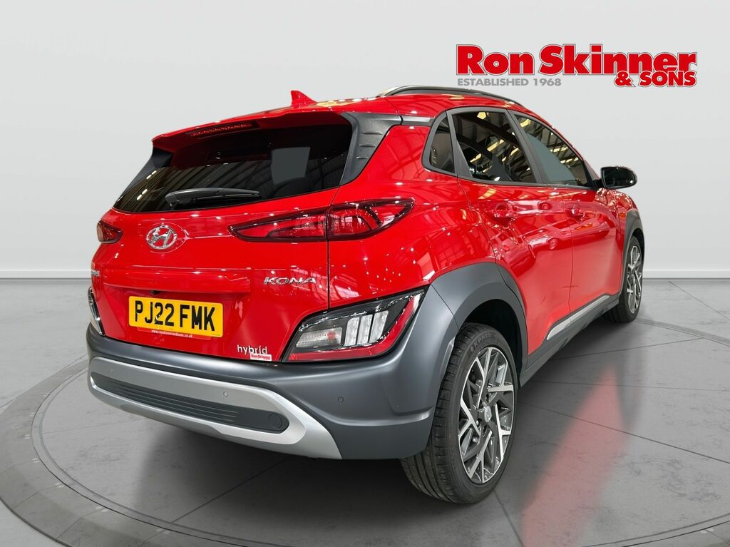 Hyundai Kona 1.6 H-gdi Premium Suv Hybrid Dct Euro 6 Red #3
